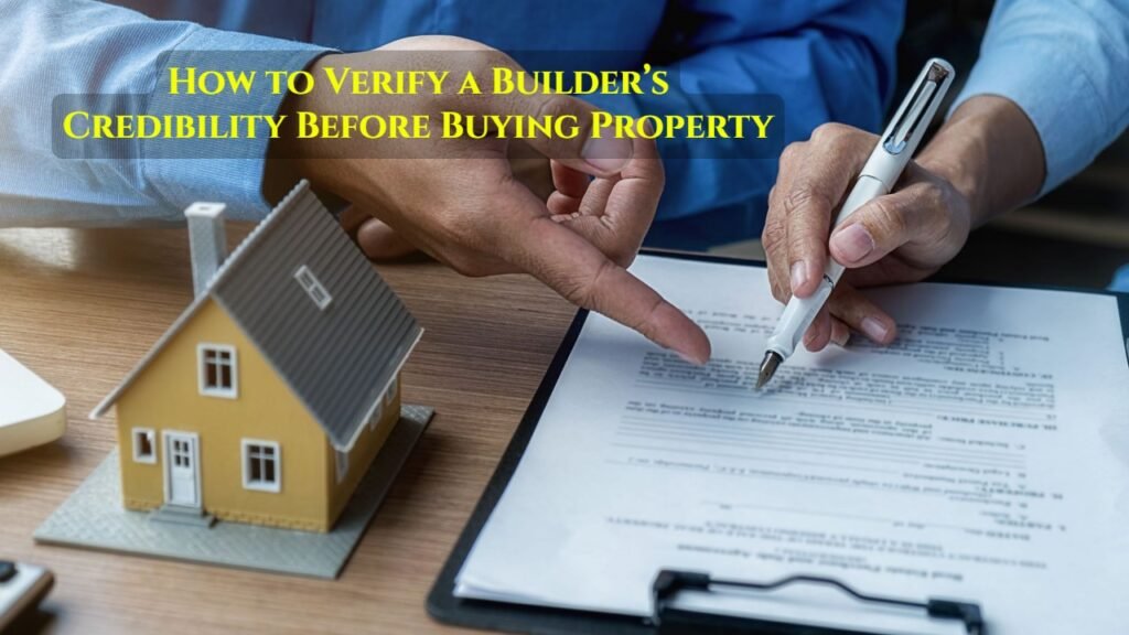How to Verify a Builder’s Credibility Before Buying Property
