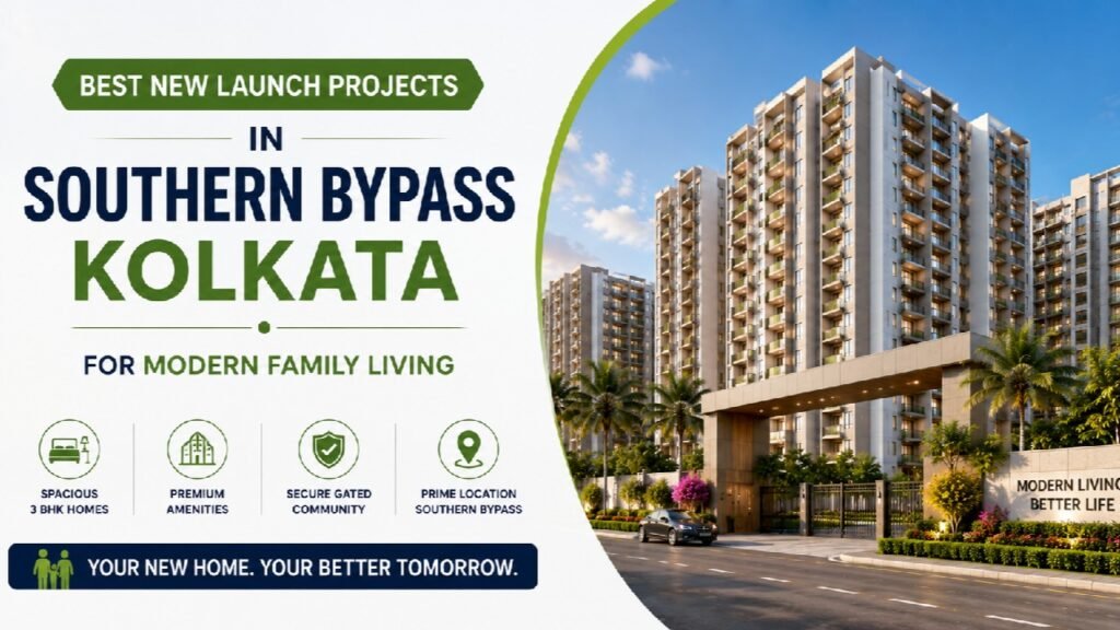 Best New Launch Projects in Southern Bypass Kolkata for Modern Family Living
