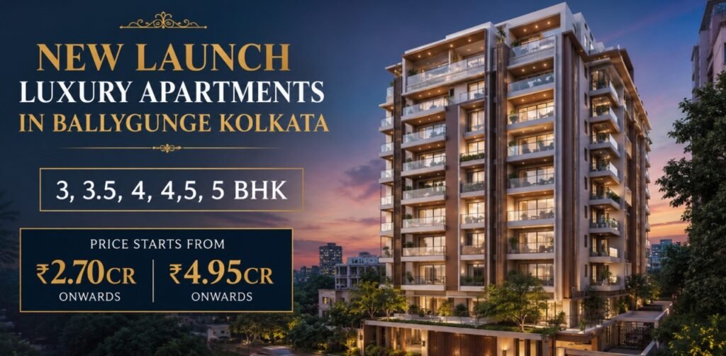 New Launch Luxury Apartments in Ballygunge Kolkata Draw Attention From Premium Homebuyers