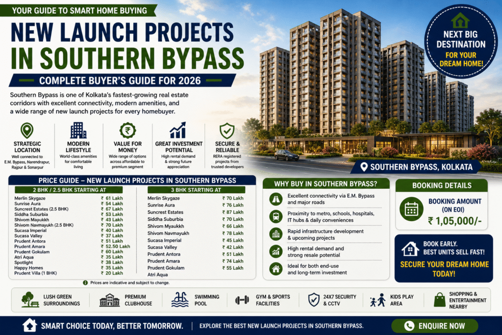 New Launch Projects in Southern Bypass Complete Buyer Guide for 2026