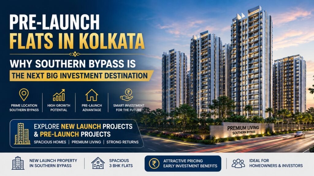 Pre-Launch Flats in Kolkata Why Southern Bypass Is the Next Big Investment Destination New Launch Projects