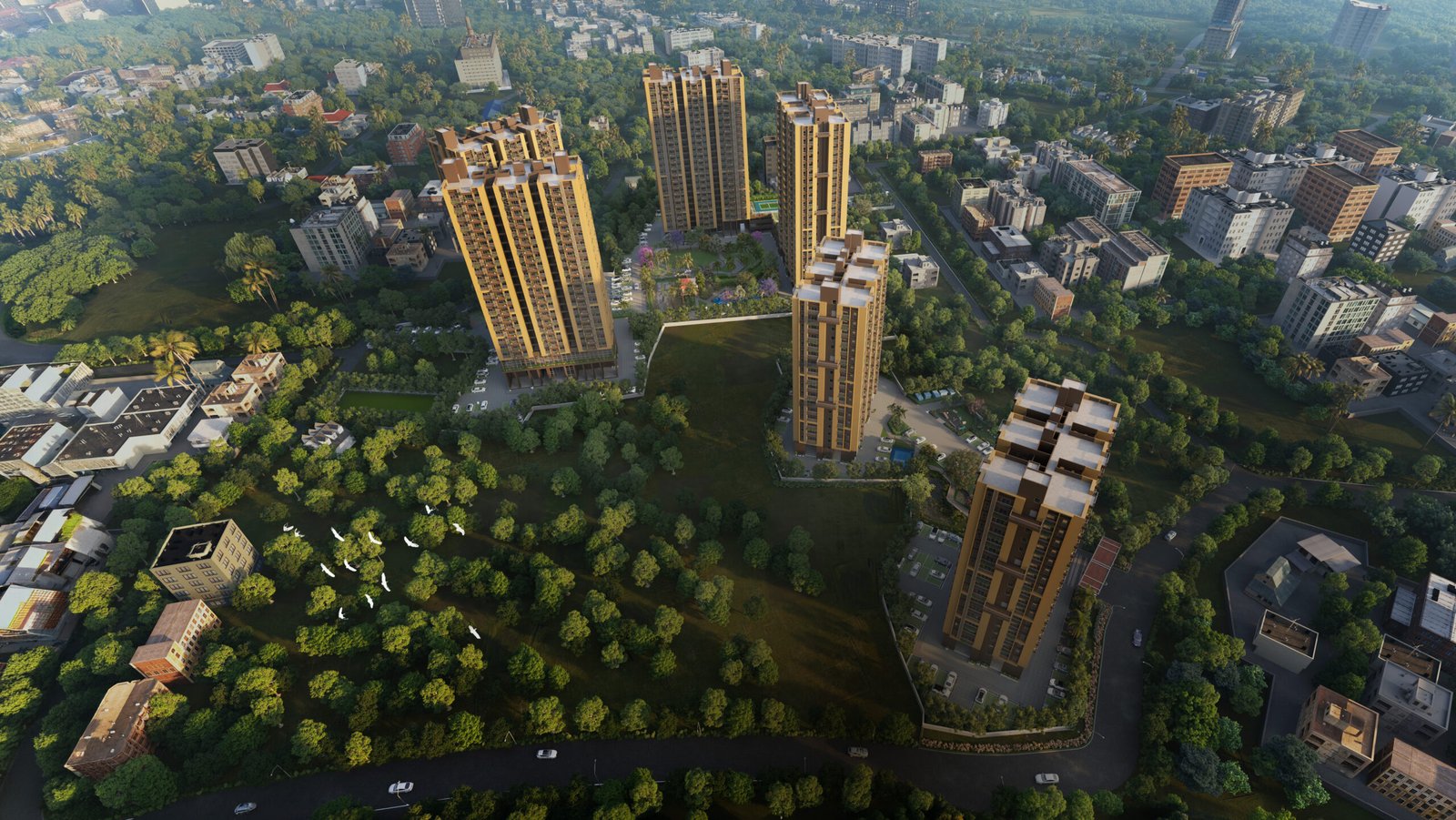 Srijan Orizon aerial view