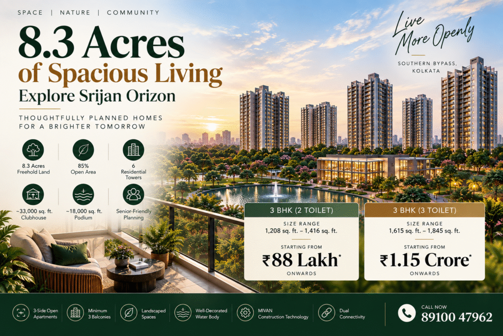 8 3 Acres of Spacious Living Explore Srijan Orizon
