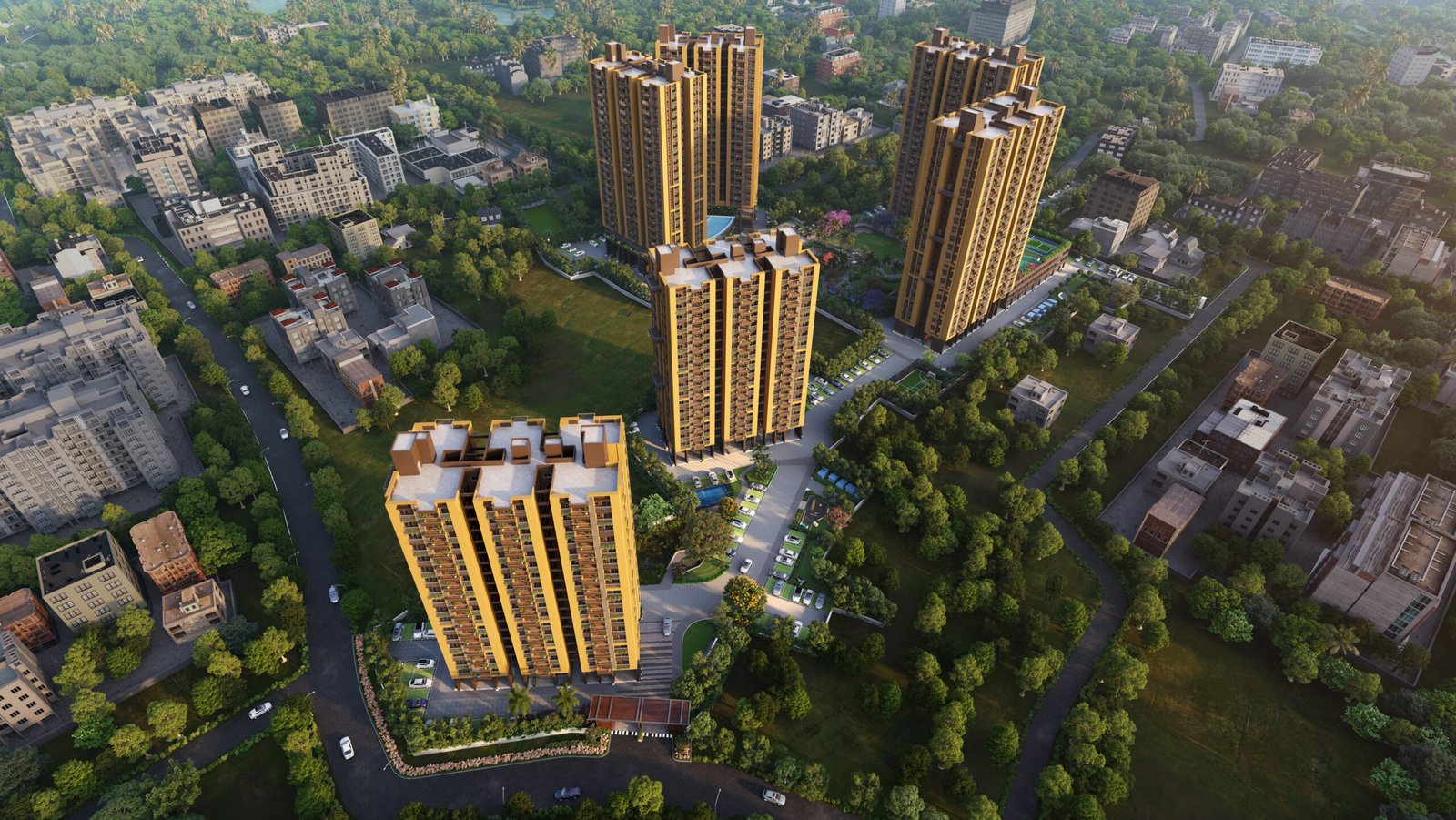 Srijan Orizon aerial view