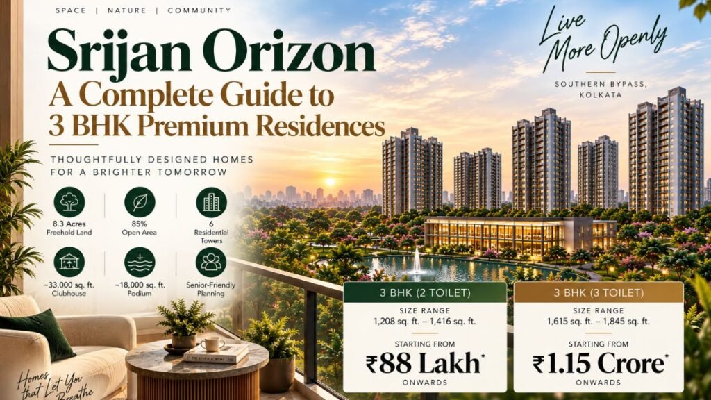 Srijan Orizon A Complete Guide to 3 BHK Premium Residences